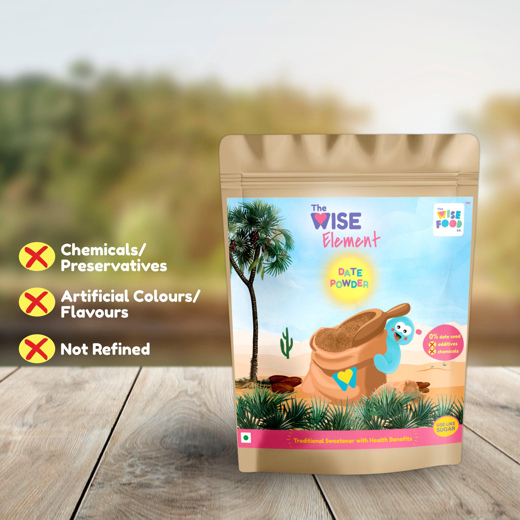 Healthy Sugars Dried Arabian Date Powder The Wise Food Co.